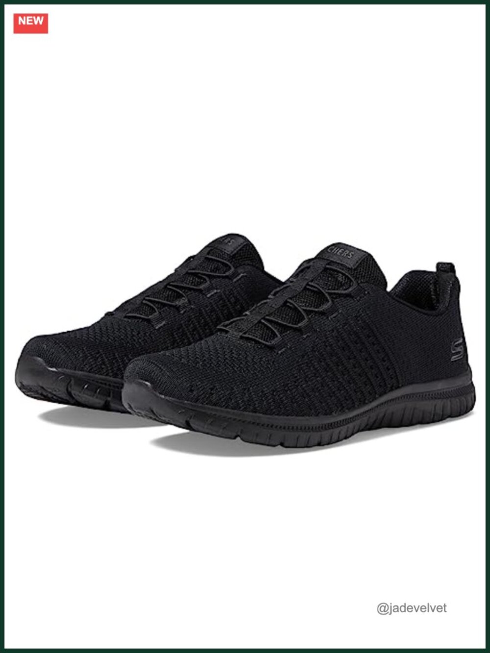 Skechers Women's Virtue Slip-On Memory Foam Walking Sneaker Athletic